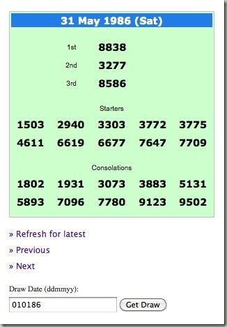 4d result singapore history|4d winning history.